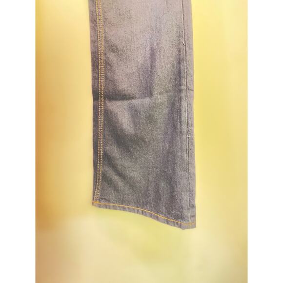 NWT Urban Outfitters 25us /90's Boot Cut Black Noir Color-Dark Blue  Flare - Picture 4 of 7